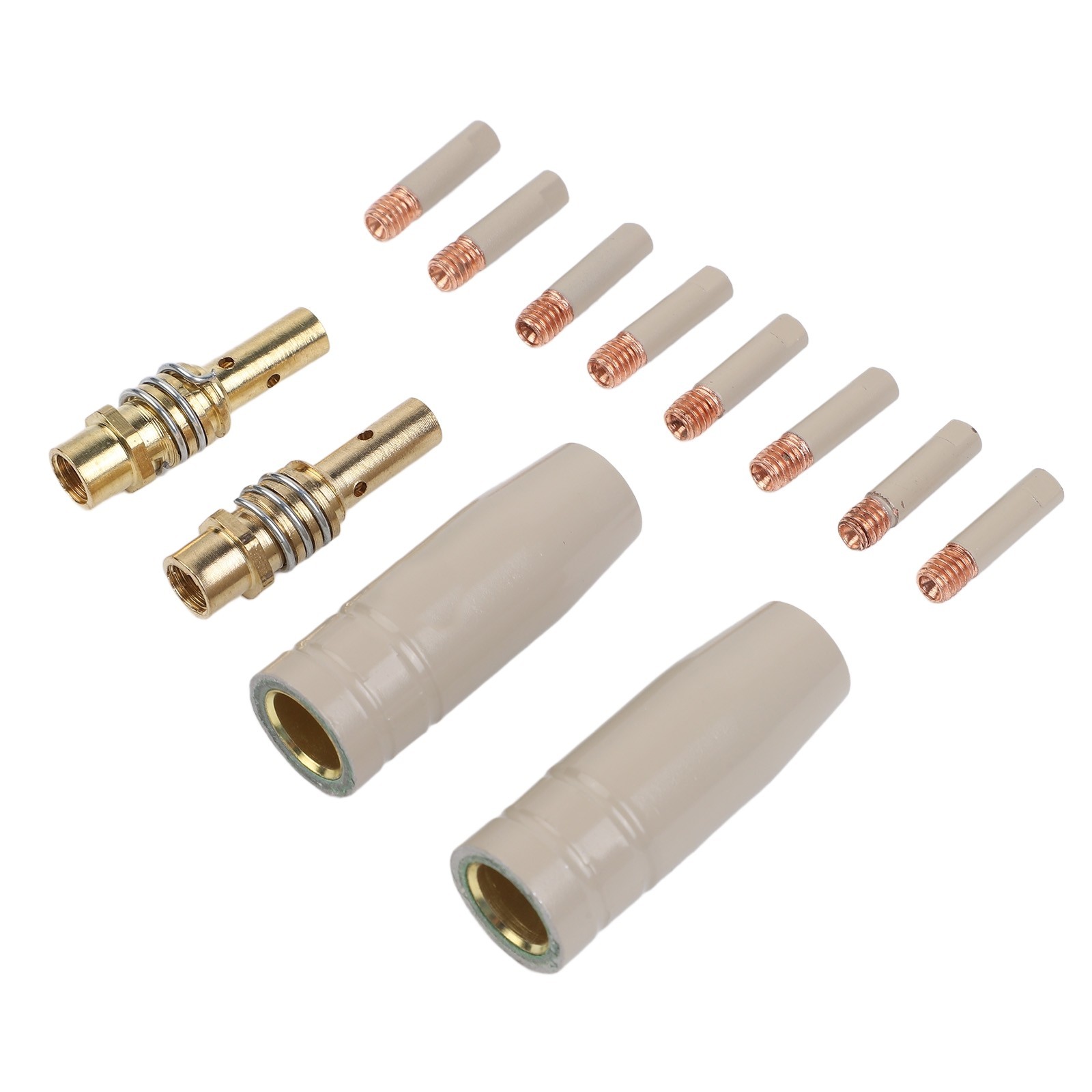Efficient Slag Removal 12PCS Coating Protection Nozzle Set for 15AK Welders
