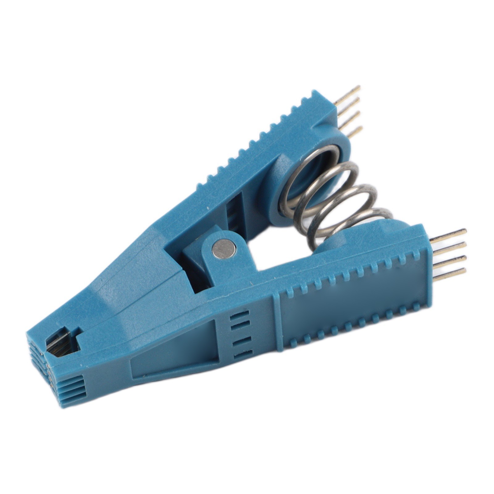 Gold Plated 8 Pin Test Clip Spring Hold for Online Chip Programming Tasks