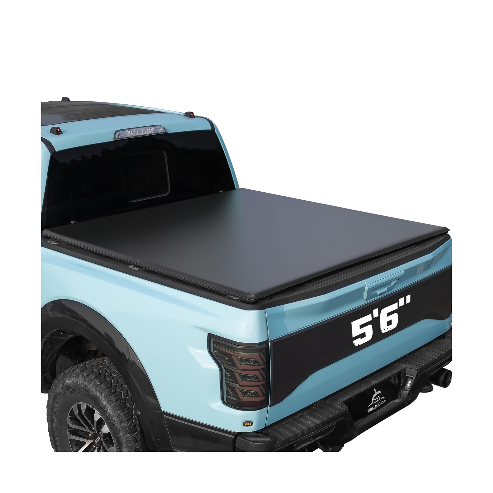 Truck Bed Tonneau Cover Compatible with Ford F150 F-150 2015-2026 5.5 ft Shor...