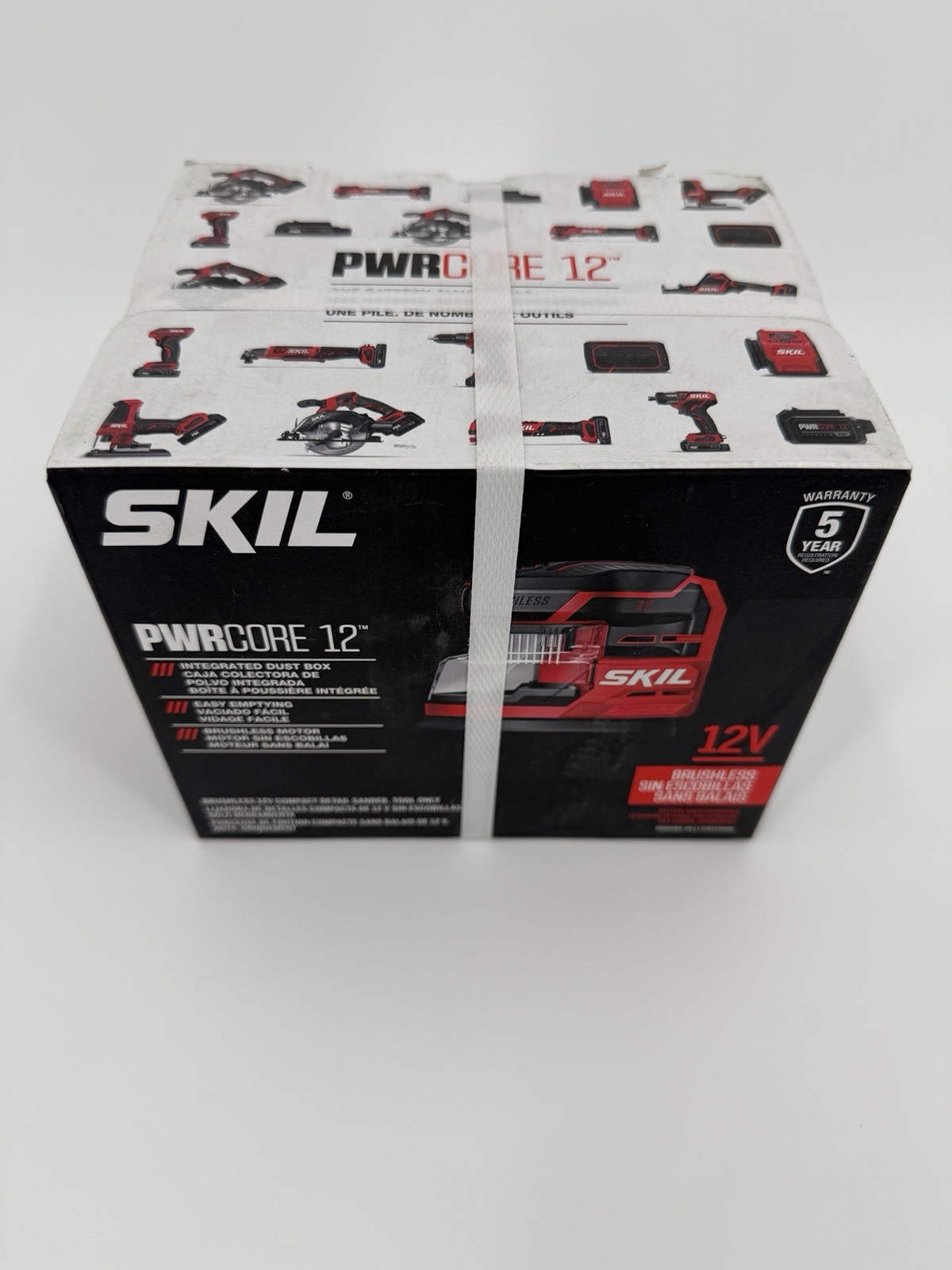 SKIL 12-Volts Brushless Detail Cordless Sander with Dust Management, Tool Only