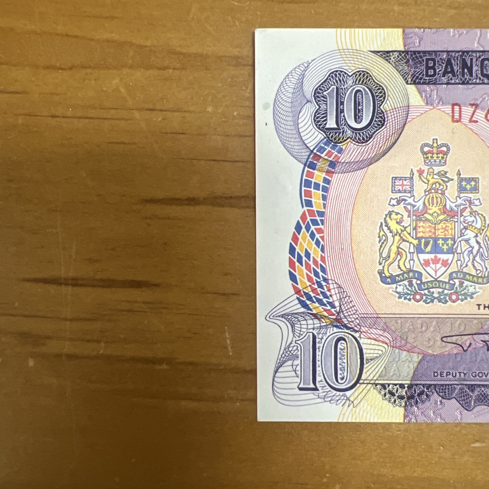 Bank Of Canada 10 Dollar Banknote P88C 1971 Unc