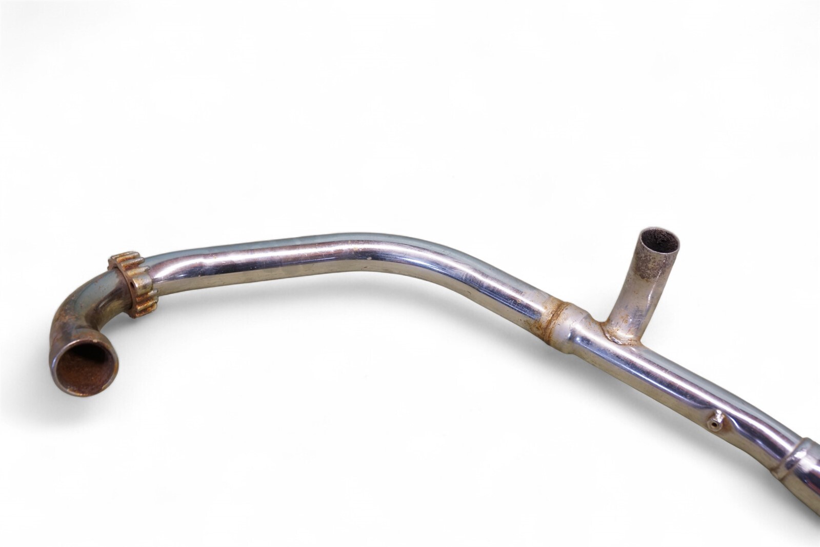 1980 Suzuki GS450L Left Side Muffler Exhaust Pipe #5 *2628