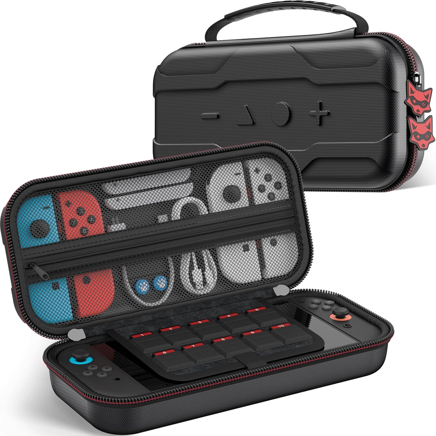 Switch 2 Case for Nintendo Switch 2025/Switch/OLED-Waterproof Travel Carry Case