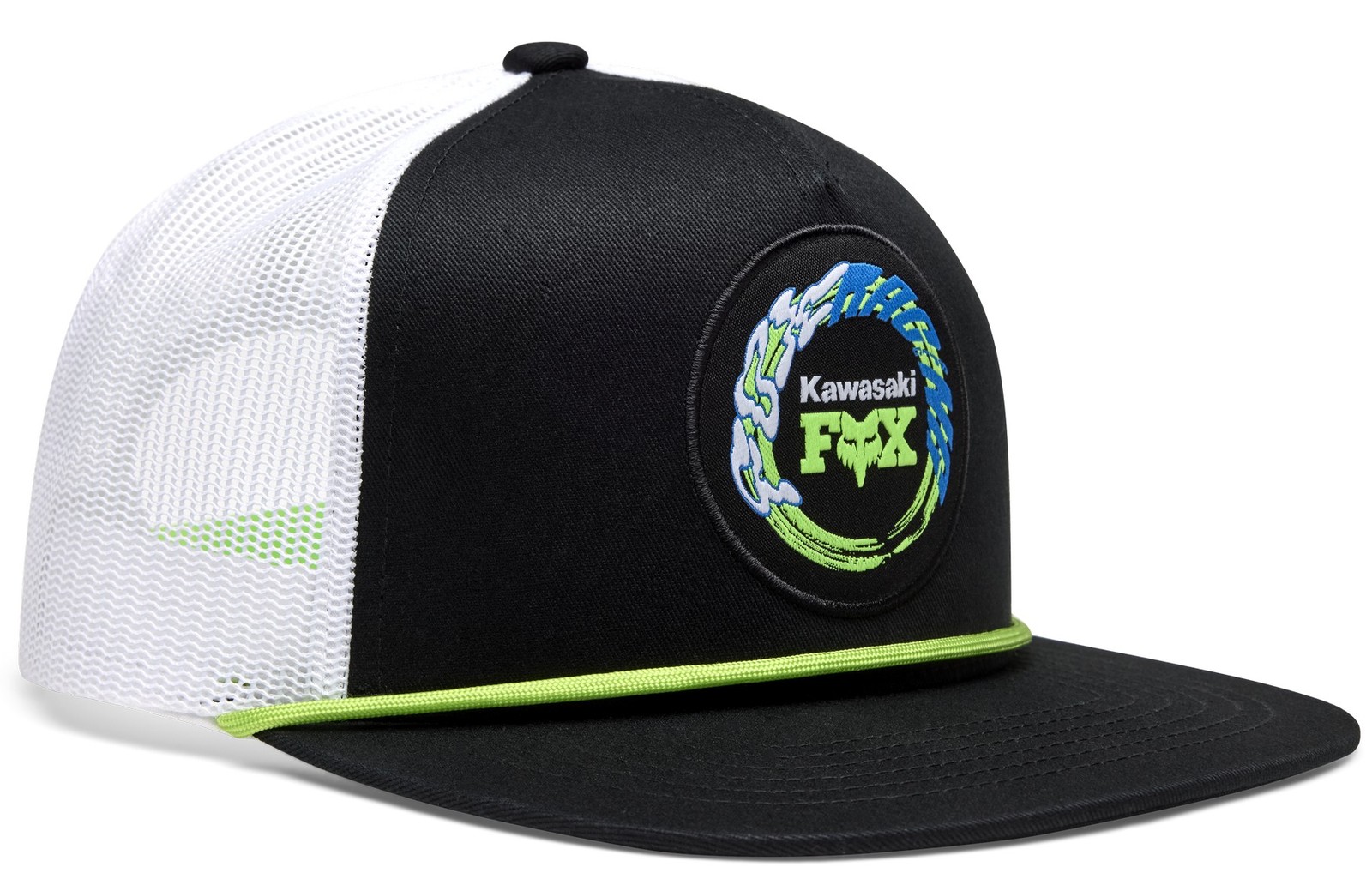 Fox Racing Kawasaki Snapback Hat Black