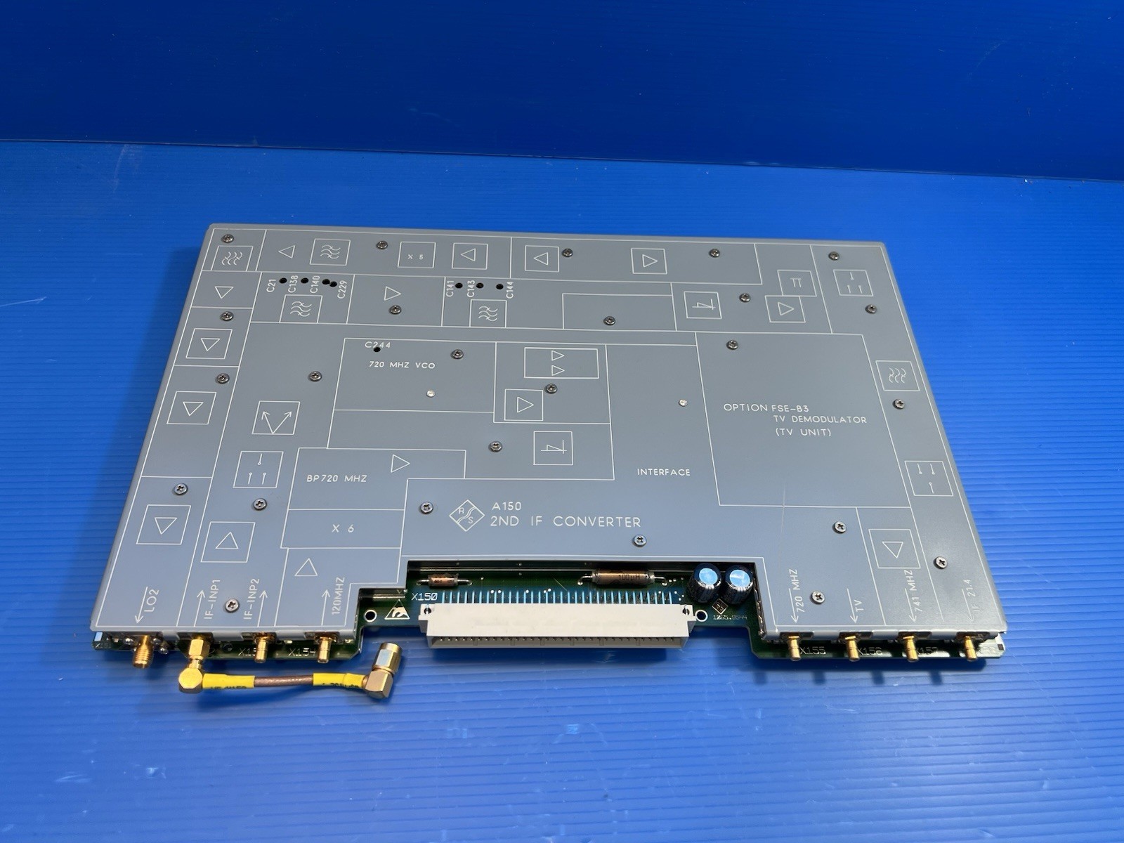 R&S FSEB30 Spectrum Analyzer A150 2ND IF CONVERTER 1065.9544.02 BOARD