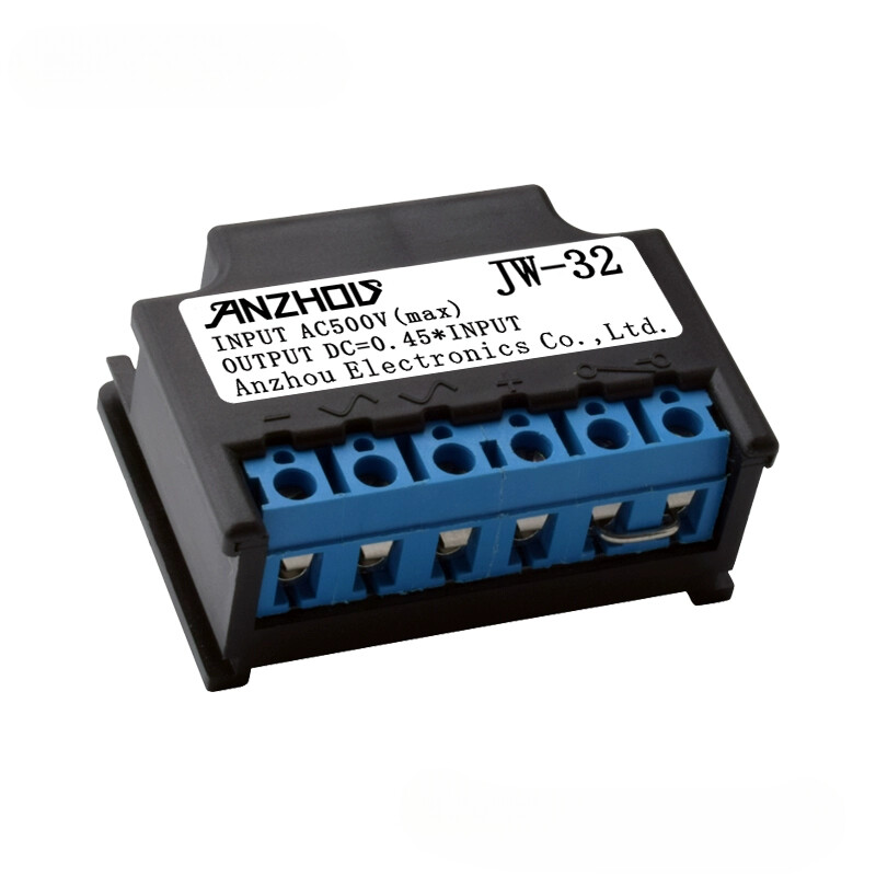 JW-32 INPUT AC500V (max) OUTPUT DC=0.45*INPUT Rectifier