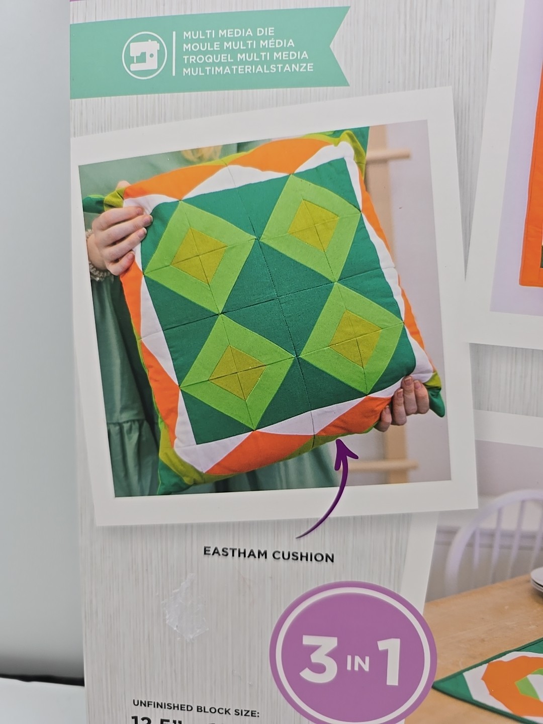 "Build-A-Block"Eastham pattern & instruct. kit Jo Avery for Crafter's Companion
