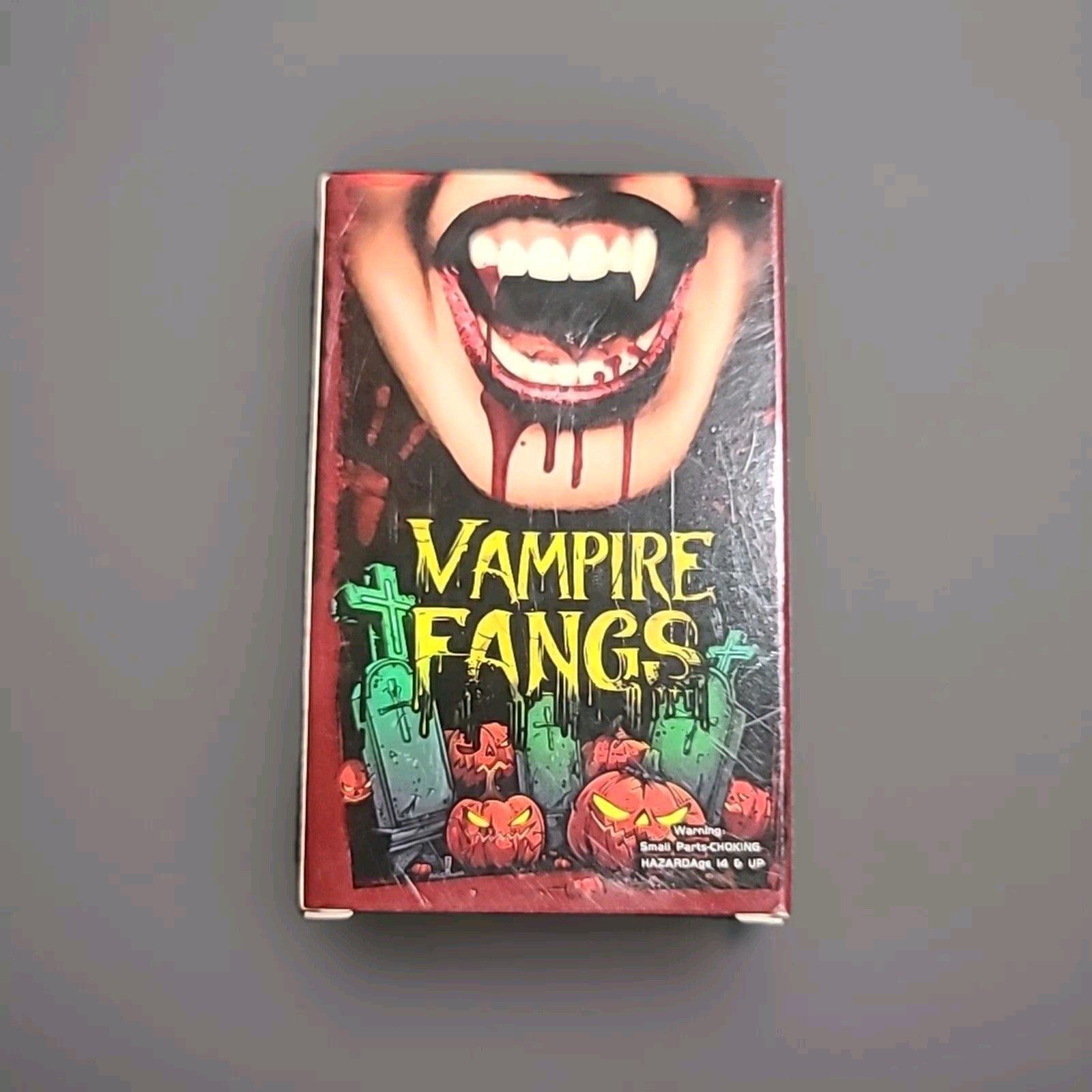 Vampire Teeth Fangs Adult Kids: Fake Fangs Teeth Halloween Plastic Vampire Teeth