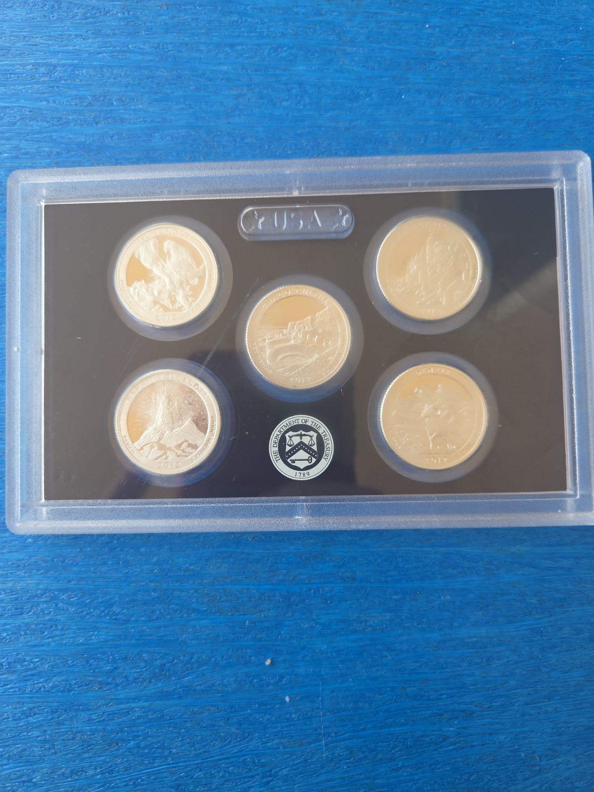 2012 US Mint Silver Proof Set – Only 395,443 Made – Complete OGP with COA