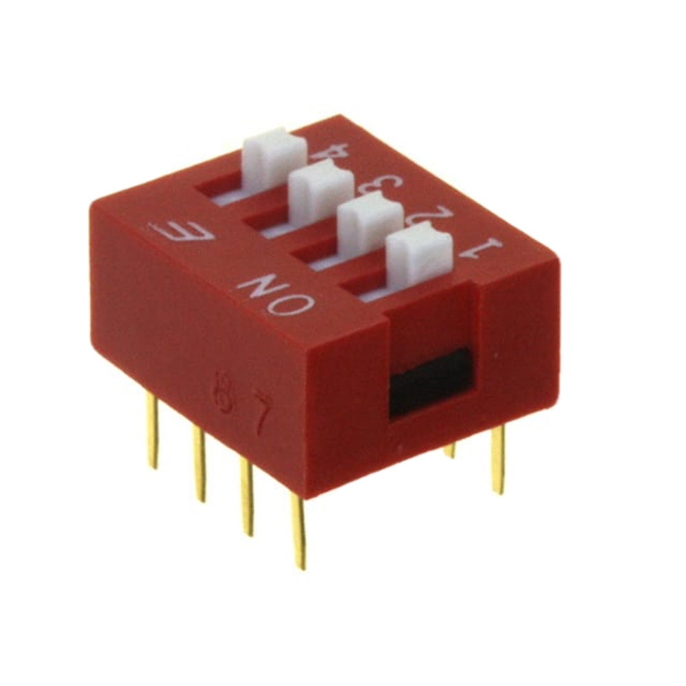 Pack of 5 KAS1104E Switch Slide Dip SPST 25ma 25v