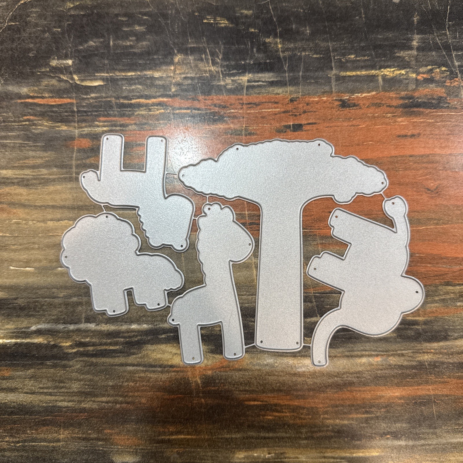 My Favorite Things Wild Things Stamp And Die Set New