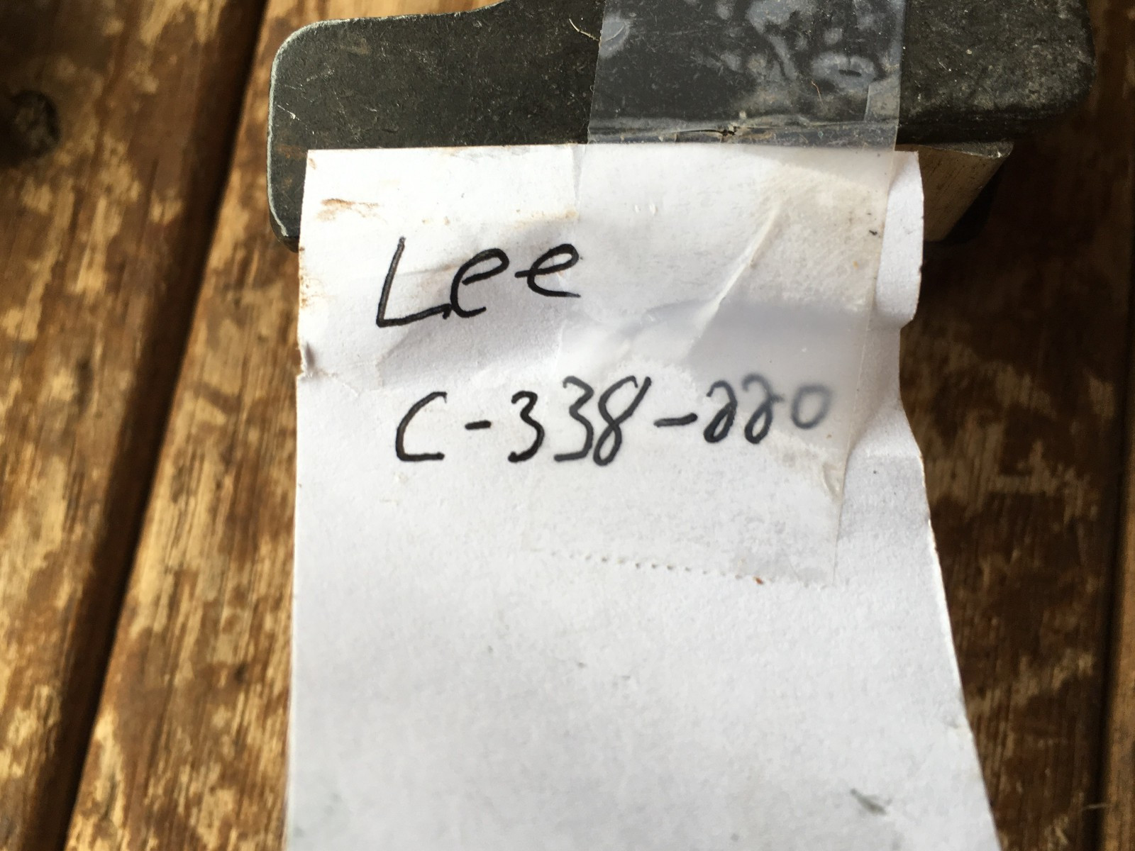 4 LEE BULLET MOLDS WITH HANDLES