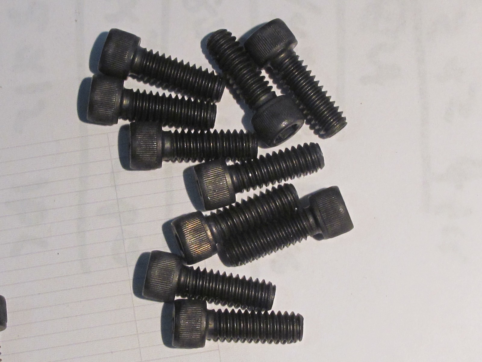 Steel Bolts  SHCS  1/4" - 20  X  3/4" Long 100  Pieces      FREE SHIPPING