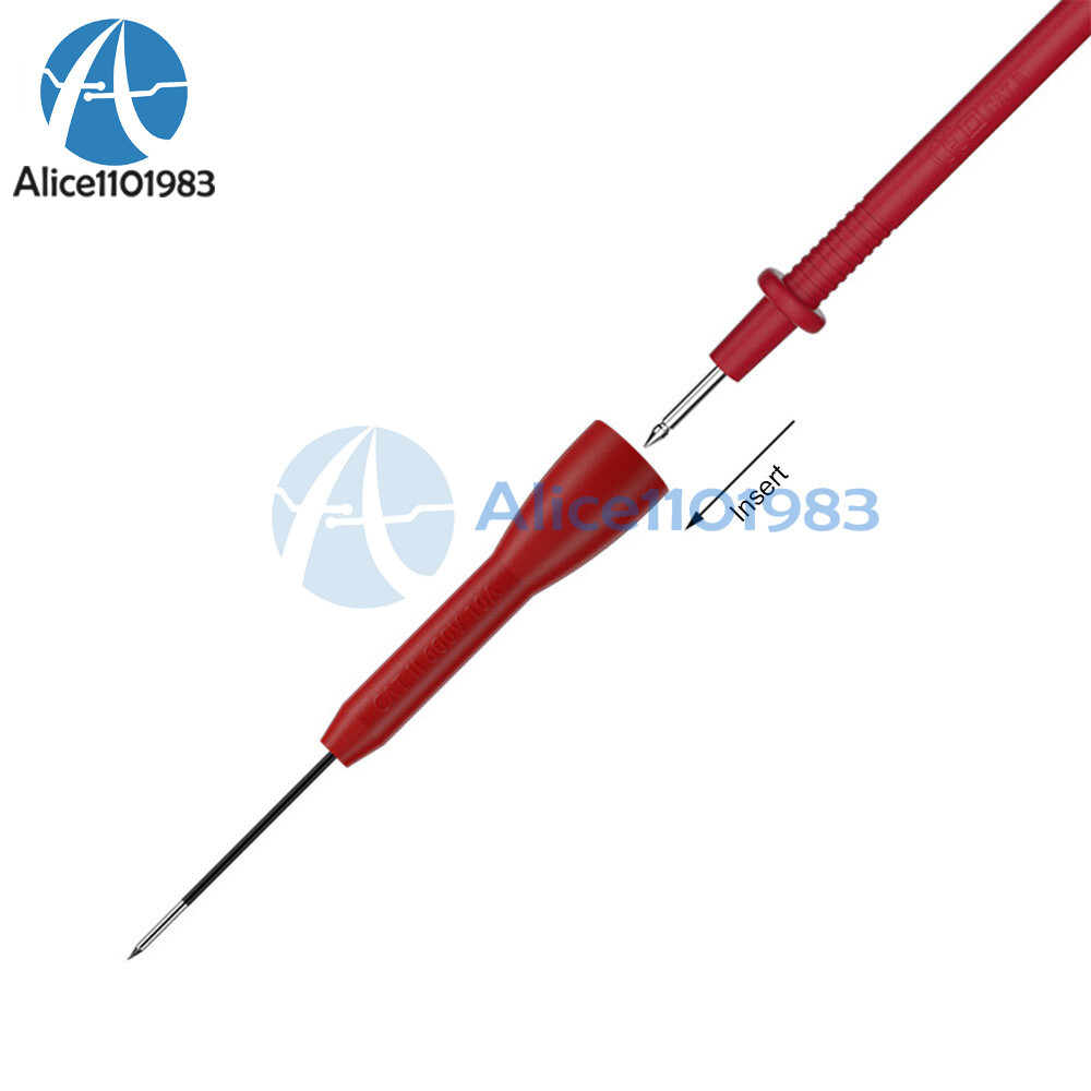 1 Pair TPC161 Insulation Piercing Needle Probe for Multimeter Test Probe