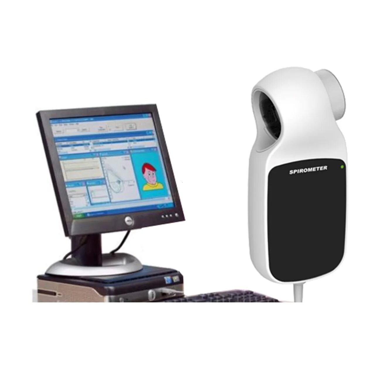 SPM-A Spirometer – Portable Lung Function Tester for Home & Clinical Use