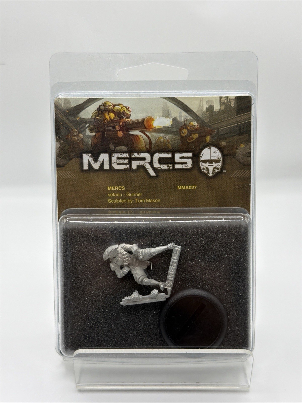 MERCS Metal Miniatures MMA027 sefadu Gunner NIB