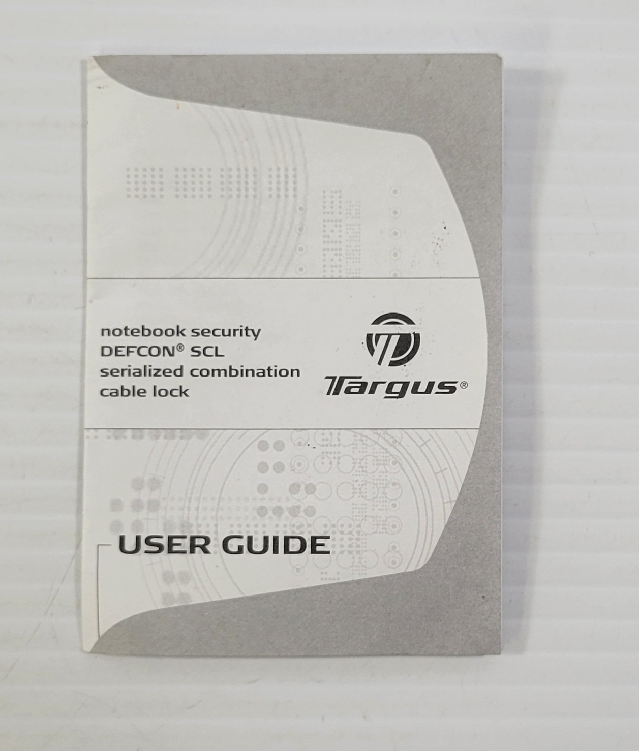 c6) Targus Computer Security Defcon SCL Serialized Combination Cable Lock