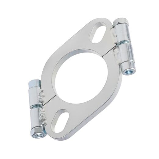 Exhaust Flange Repair Kit,Car Accessories Universal Carbon Steel Split 2.5 Inch