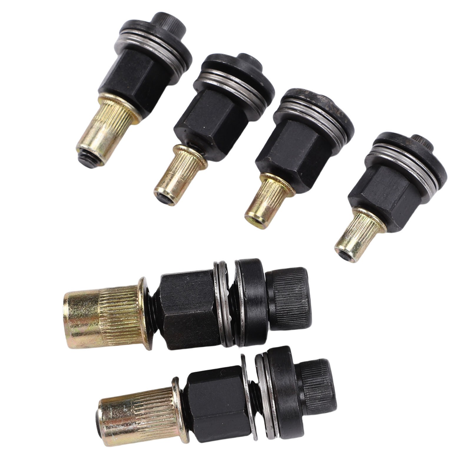 6-Piece SAE & Metric Rivet Nut Tool Set Manual Rivet Nut