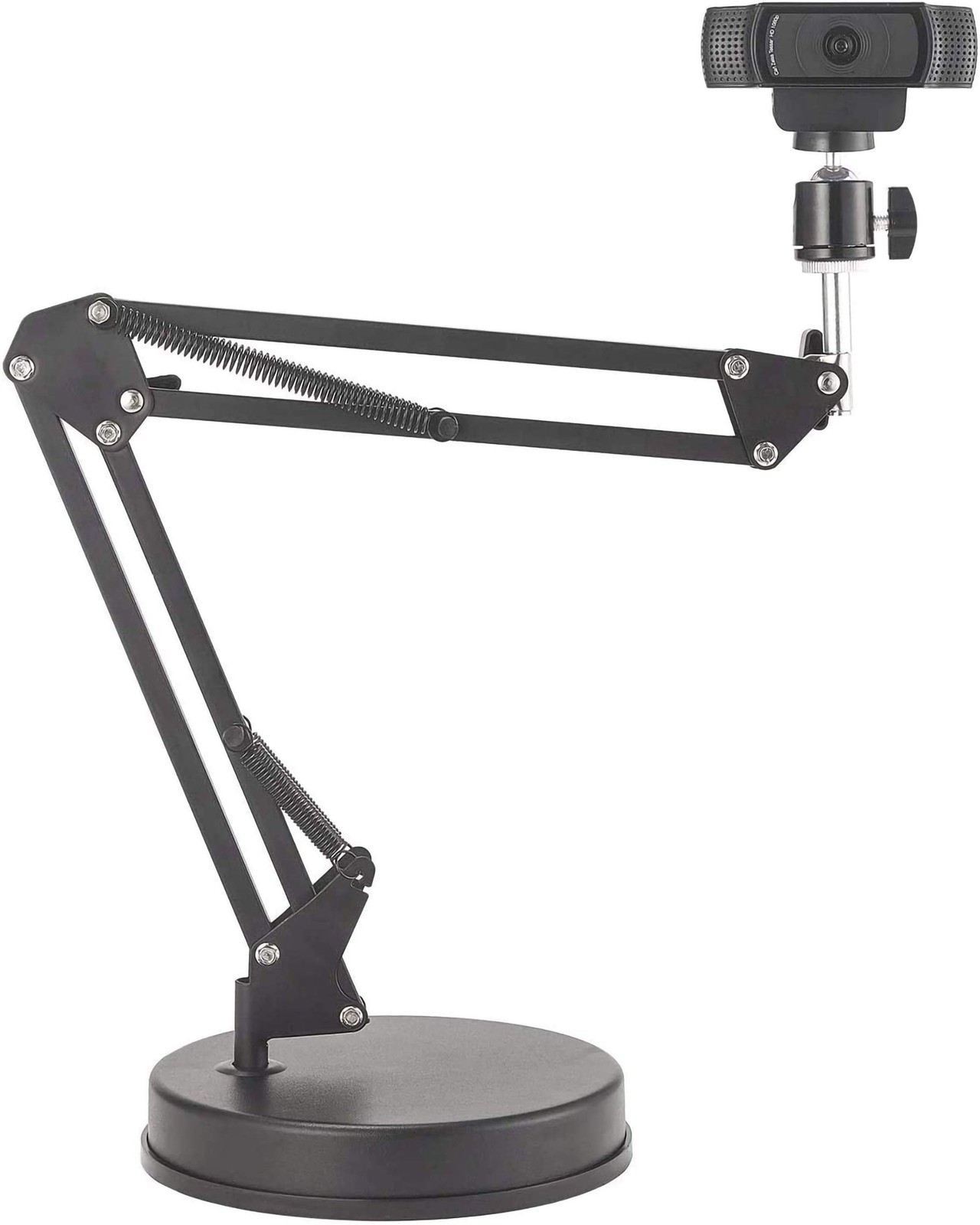 22 Inch Webcam Stand Camera Mount Suspension Boom Scissor Arm For C920 Hero