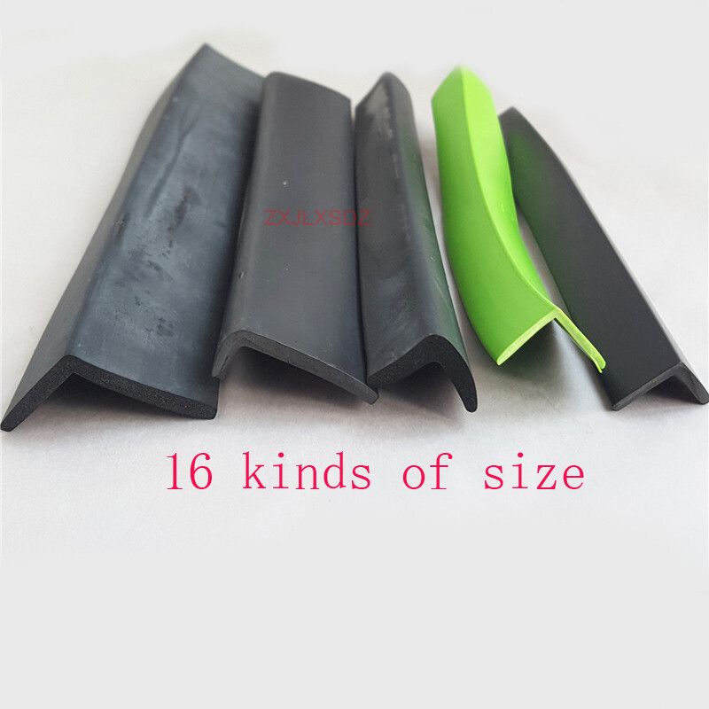 1 Meter L rubber edge strip door seal strip weatherstrip edge guard edge trim