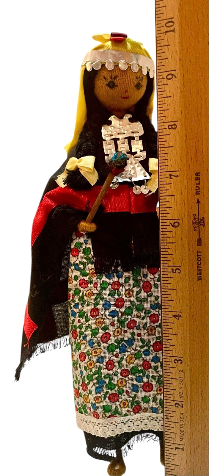 Vintage Handmade concepcion Chile Ethnic Figurine