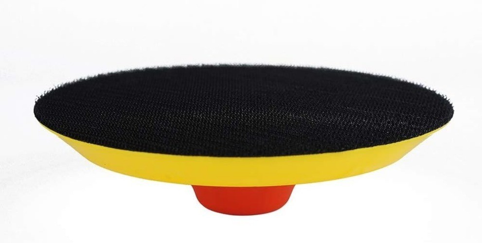 2Pcs 6 Inch Hook and Loop Backing Pad Sanding Pads, 5/8"-1 Size: 6 Inch / 2pcs