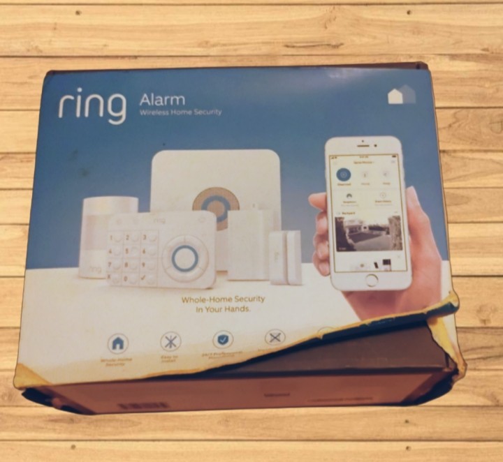 Ring Alarm 5-Piece Home Security Kit Base Station Keypad Motion Sensor