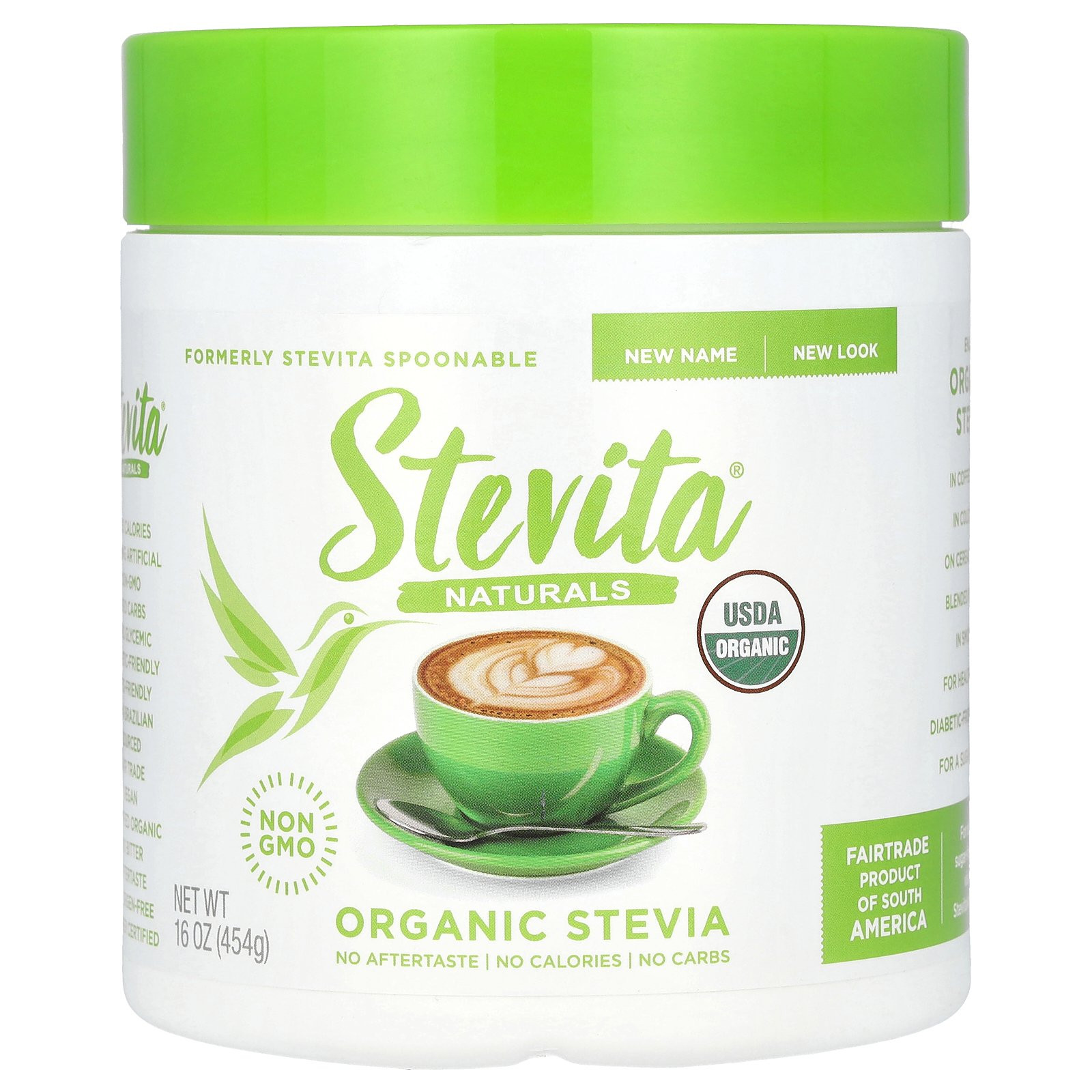 Naturals, Organic Stevia, 16 oz (454 g)