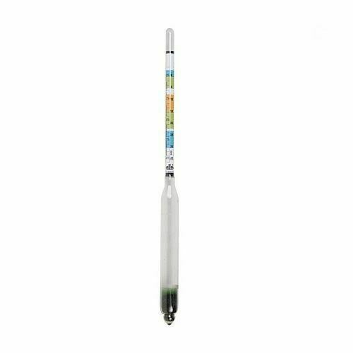 2x/Pk Beer & Wine Hydrometer for Homebrewing Wine Maker Triple Scale Hydrometer