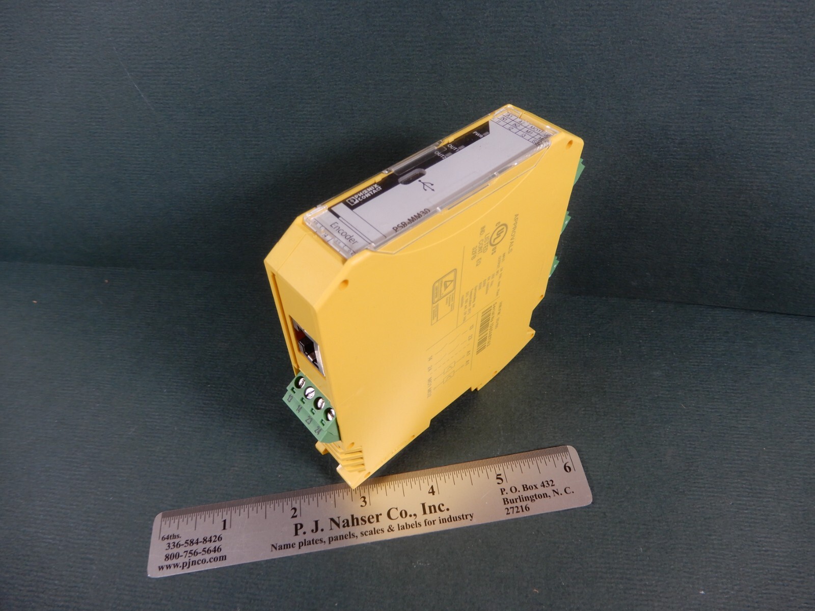 Phoenix Contact PSR-MM30-2NO-2DO-24DC-SC Safety Relay Used Great Condition