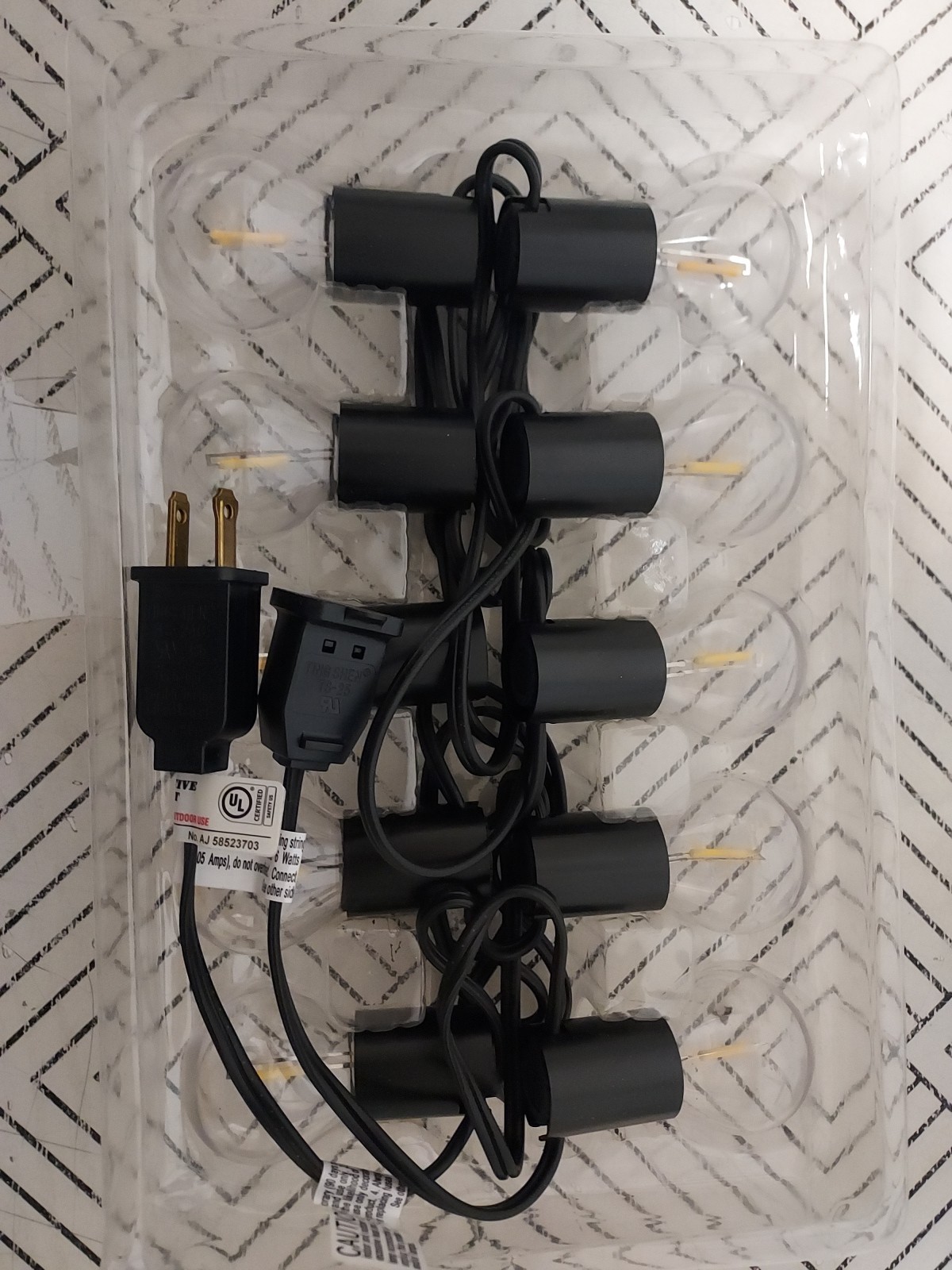 🥥 Threshold LED String Hanging Lights 10 Lights🆕️NO BOX‼️AS SHOWN👇