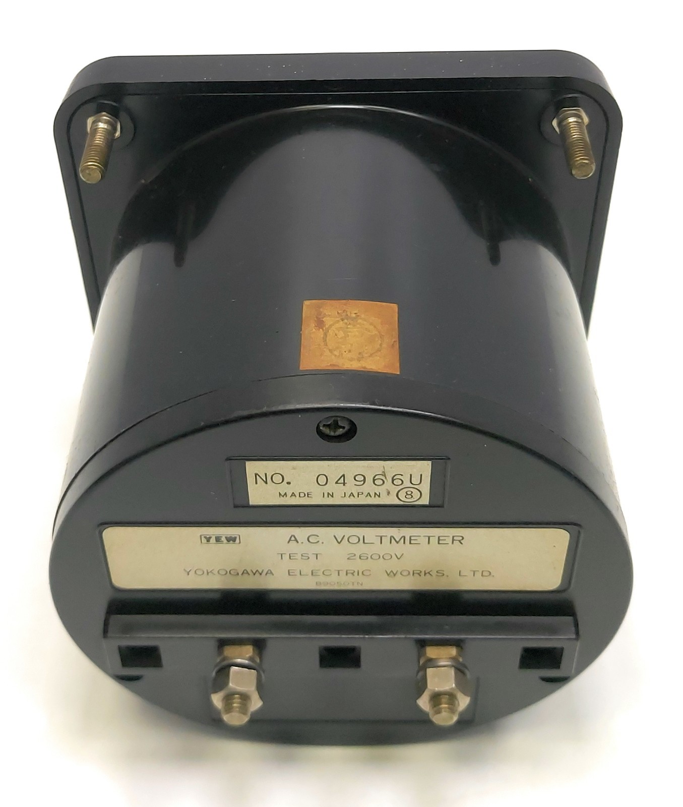 Yokogawa Electric Works Ltd. 04966U A.C Voltmeter Type 2I02