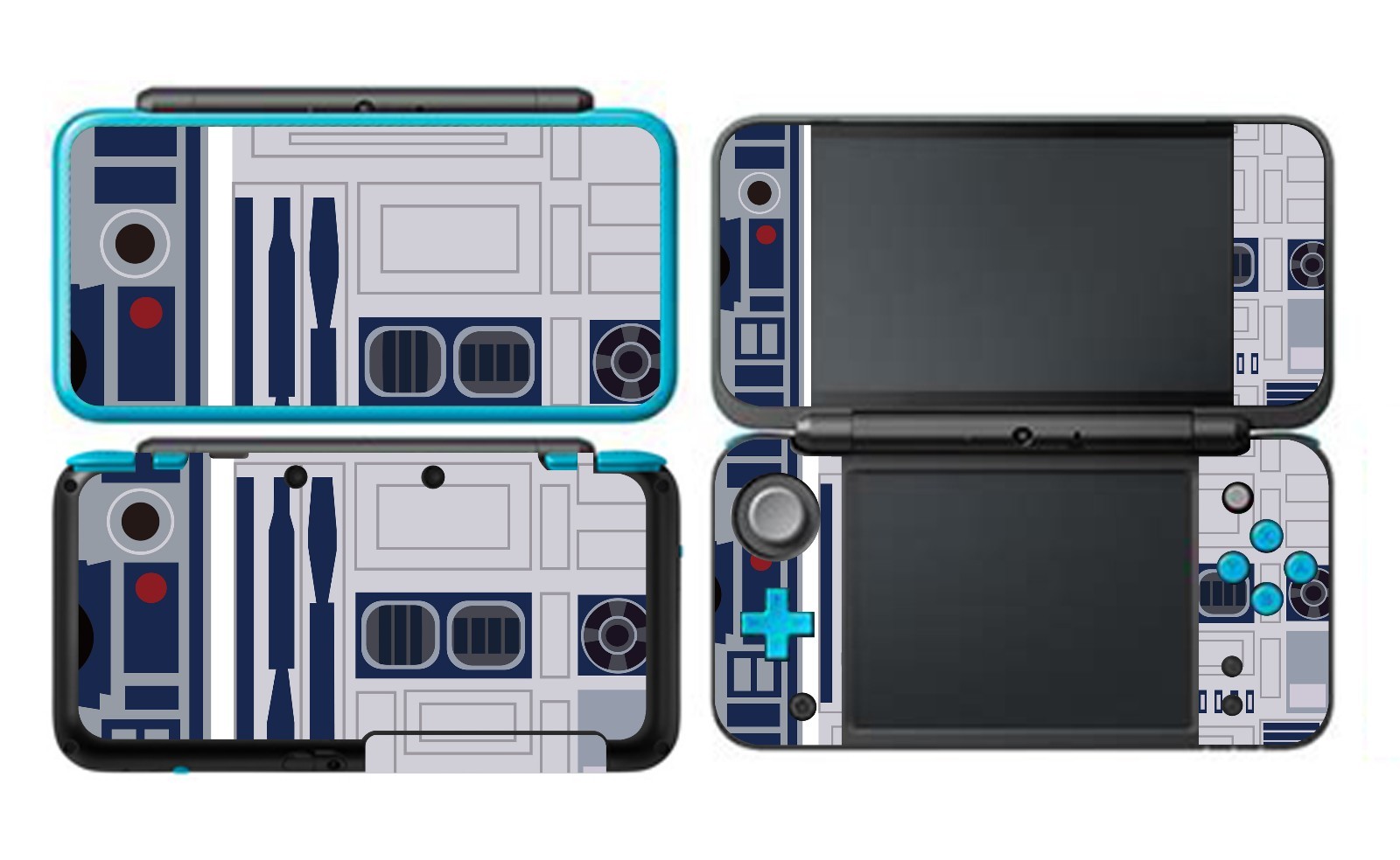 316 Vinyl Decal Skin Sticker Protector for Nintendo New 2DS XL LL