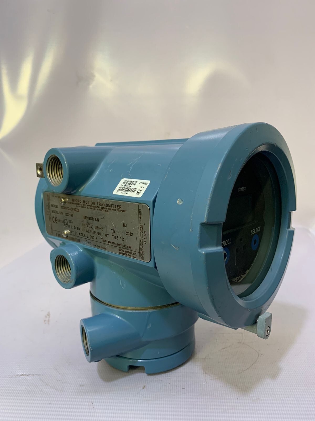 Micro Motion / Flow Transmitter / 1700R12ABFEZZZ