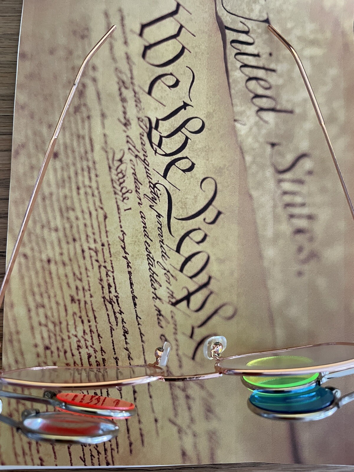 NATIONAL TREASURE BENJAMIN FRANKLIN SPECTACLES