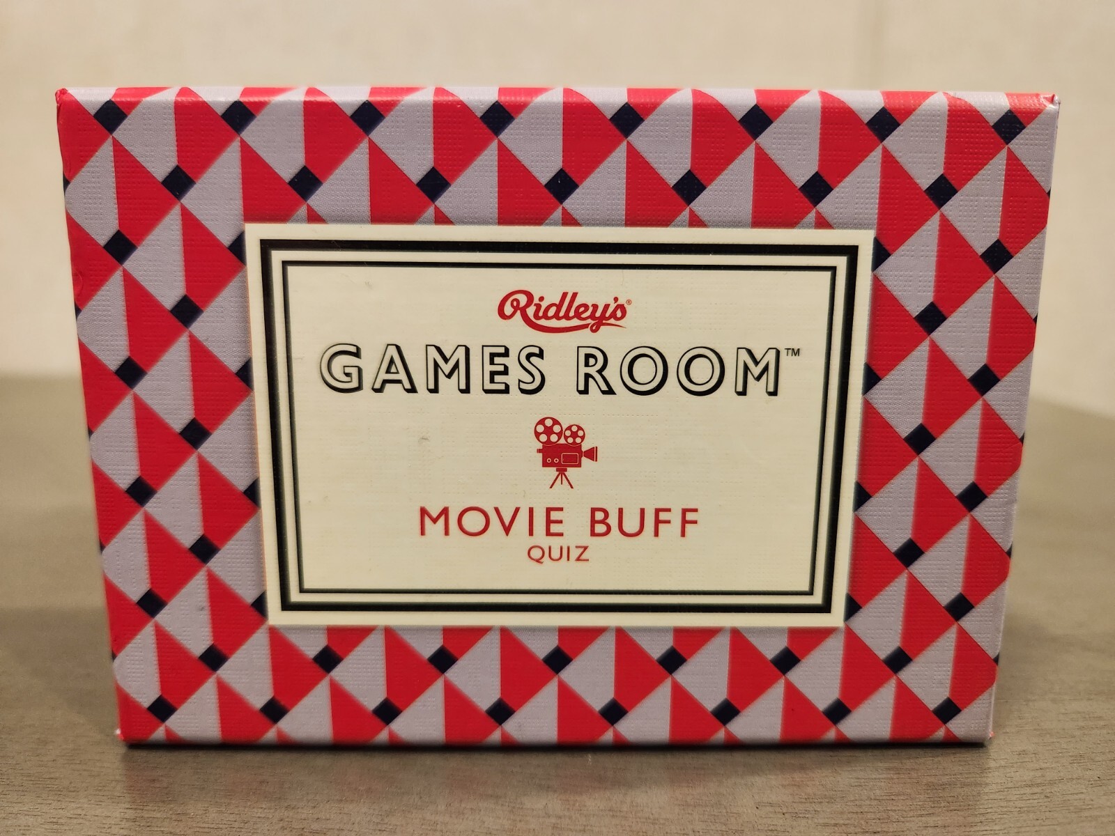 RIDLEY'S GAMES ROOM MOVIE BUFF QUIZ CARD GAME 100% COMPLETE EXCELLENT CONDITION