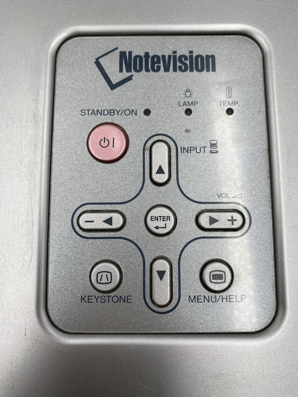 Sharp Notevision XR-10X-L XGA DLP Multimedia Projector Lamp Timer 1740Hours
