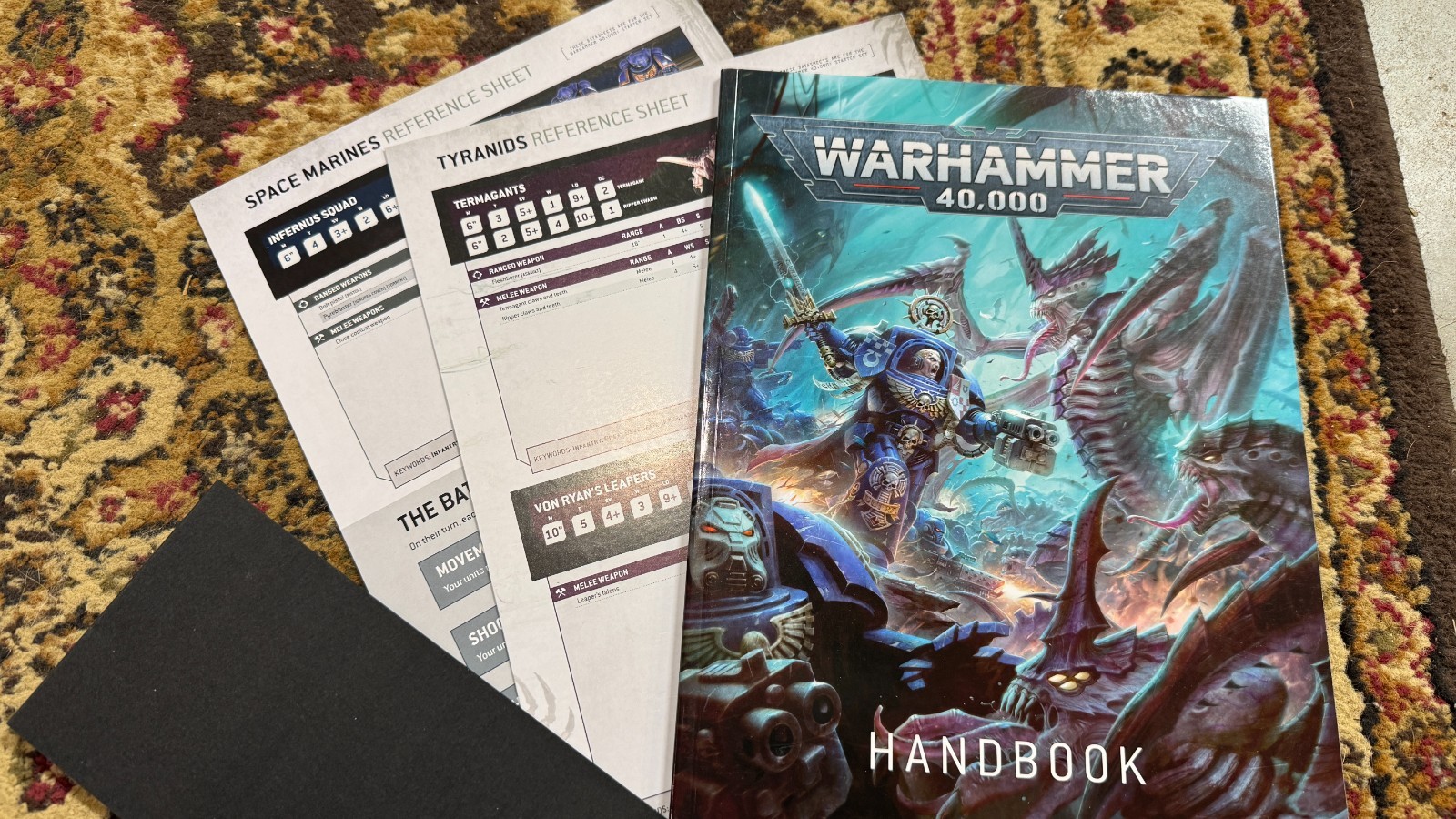 Warhammer 40K Handbook and Reference Sheets Ultimate Starter Set