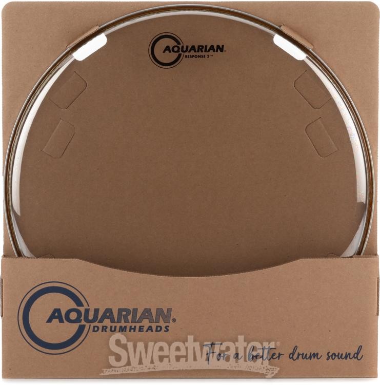 Aquarian Response 2 Clear Drumhead - 14 inch
