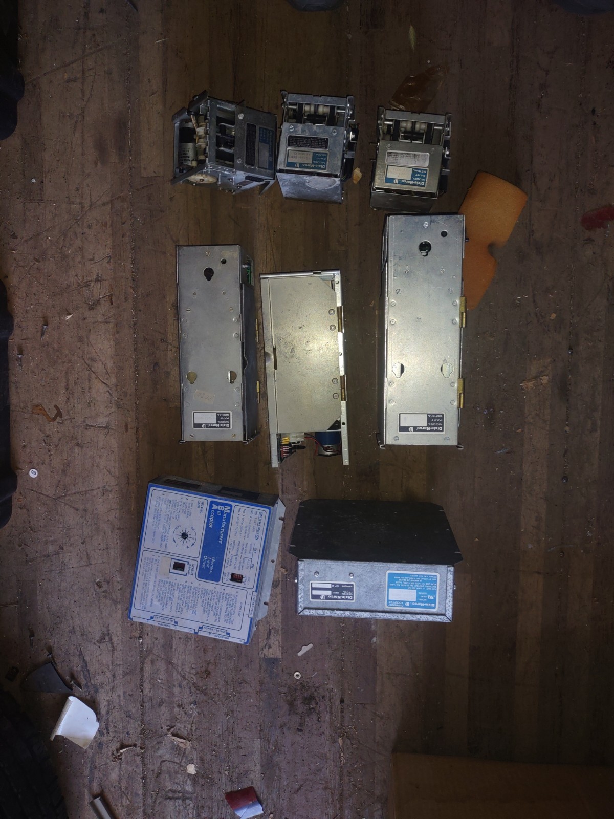 dixie narco ardac arcade vending bill validator lot #210