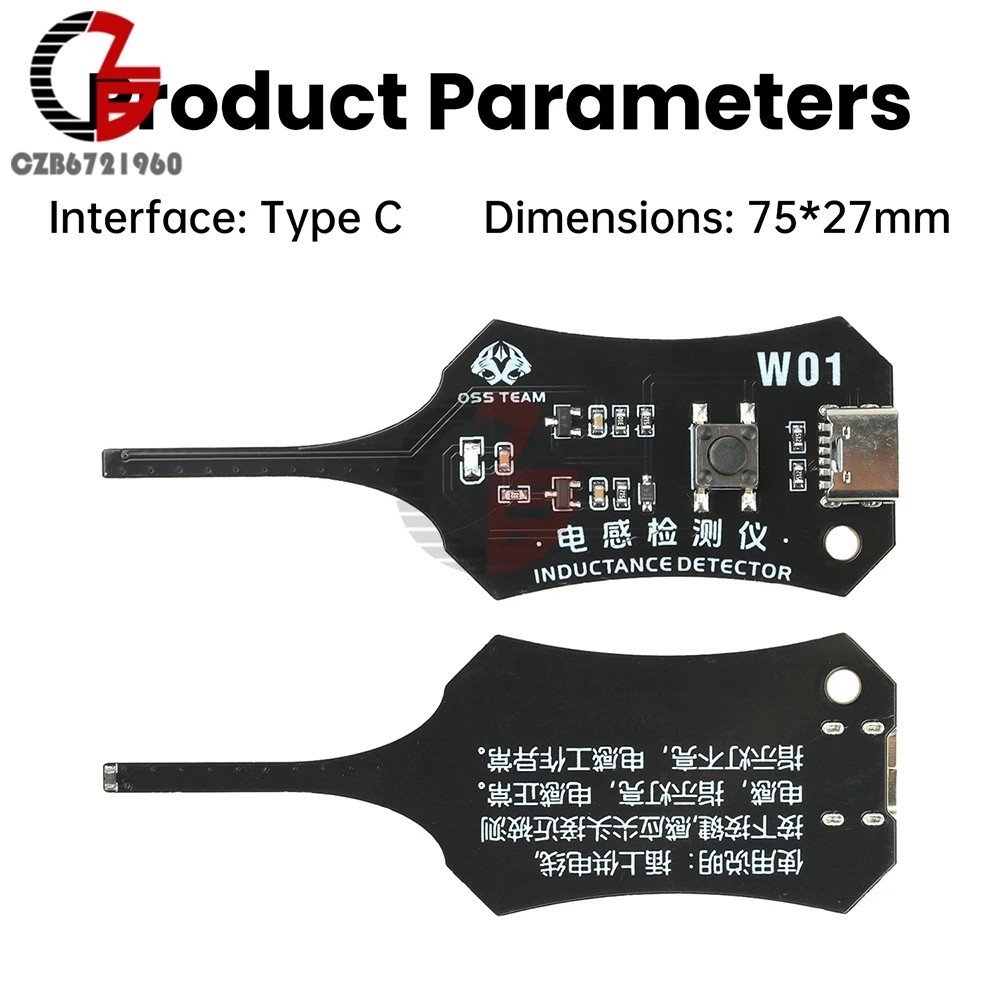 Universal Inductance Tester W01 Inductor Detectors With Compactly Construction
