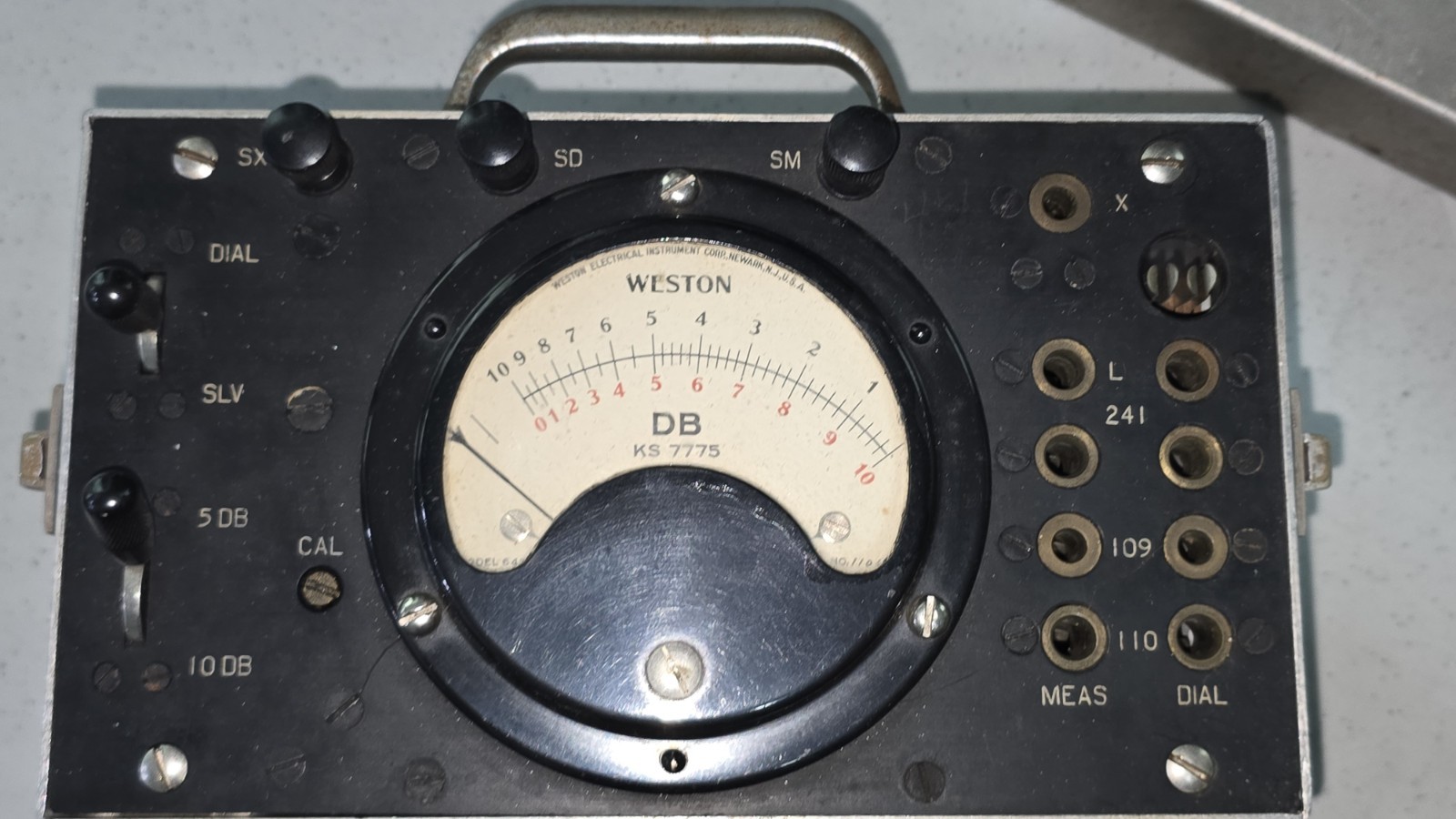 Vintage  Western Electric  12a Transmission Measuring Set
