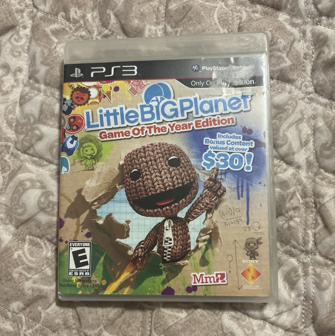 LittleBigPlanet Game of the Year Edition PS3 Platformer w/ Case & Manual