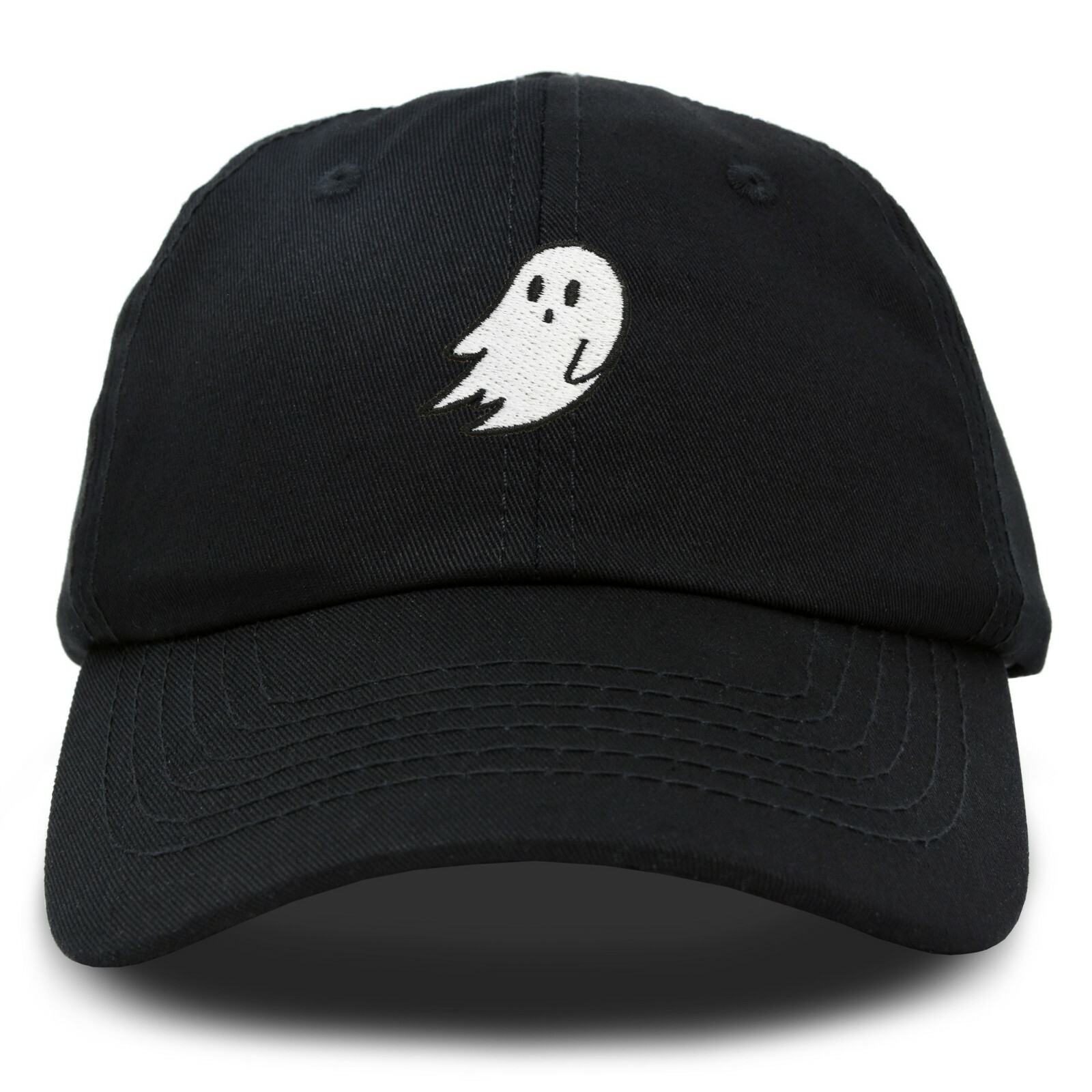 DALIX Ghost Embroidery Dad Hat Baseball Cap Cute Halloween