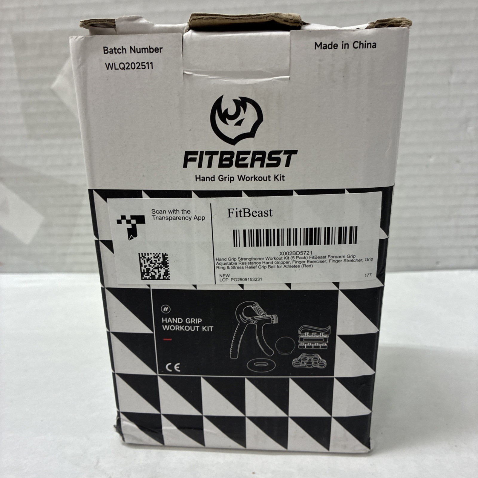 FitBeast Grip Strengthener Forearm Strengthener Hand Grip Workout Kit