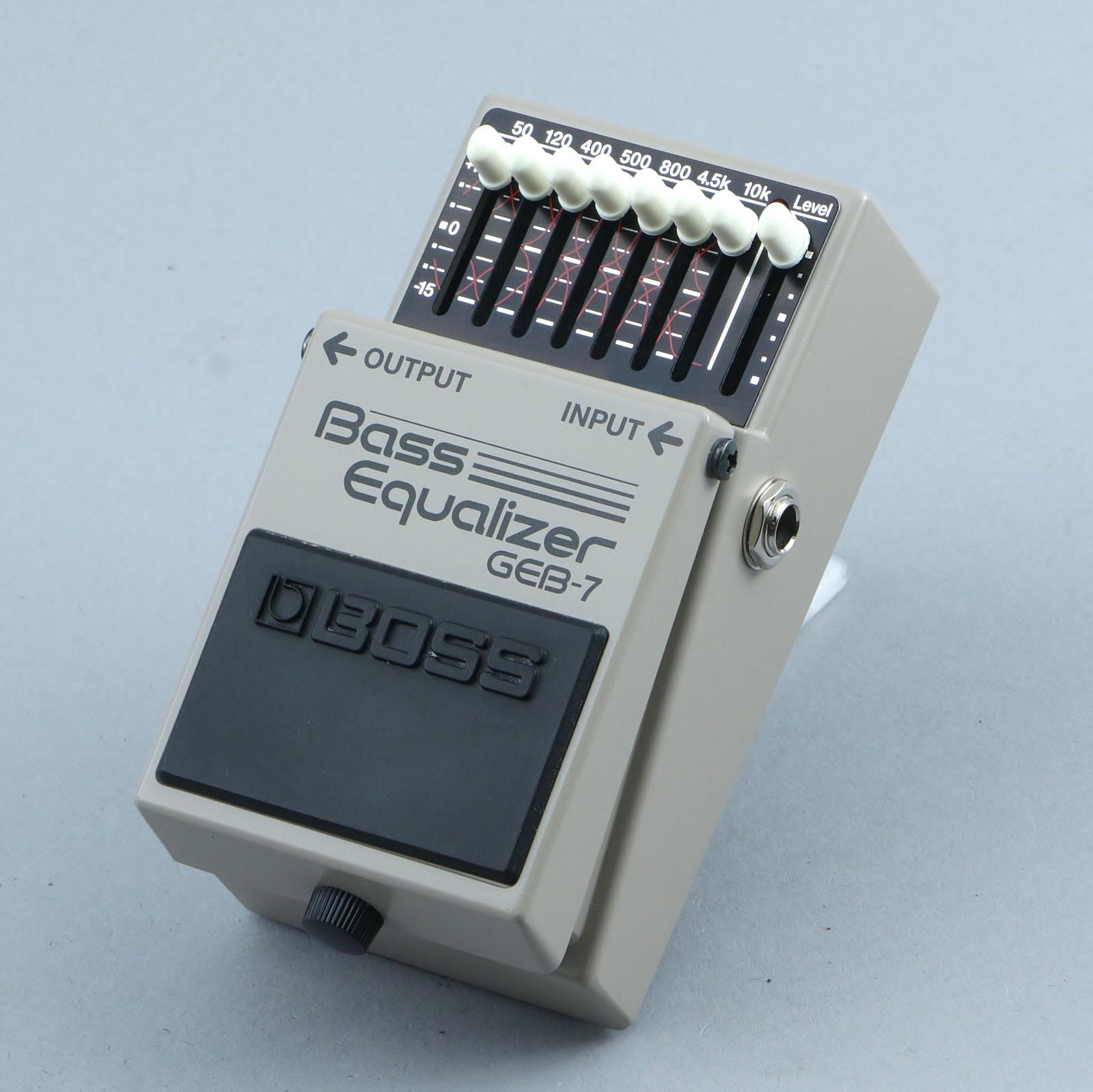 Boss GEB-7 Bass Equaizer Guitar Effects Pedal P-30726