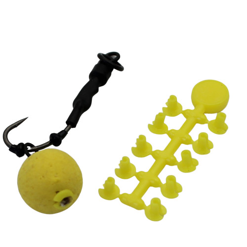 40 x Clear Bait Floss Caps. Bait Stop Beads. Carp Fishing Boilie Caps