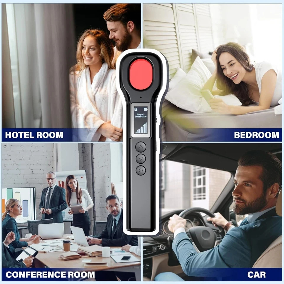 Hidden Camera Detector, GPS Tracker Detector, Anti Spy RF Detector, Bug Detector