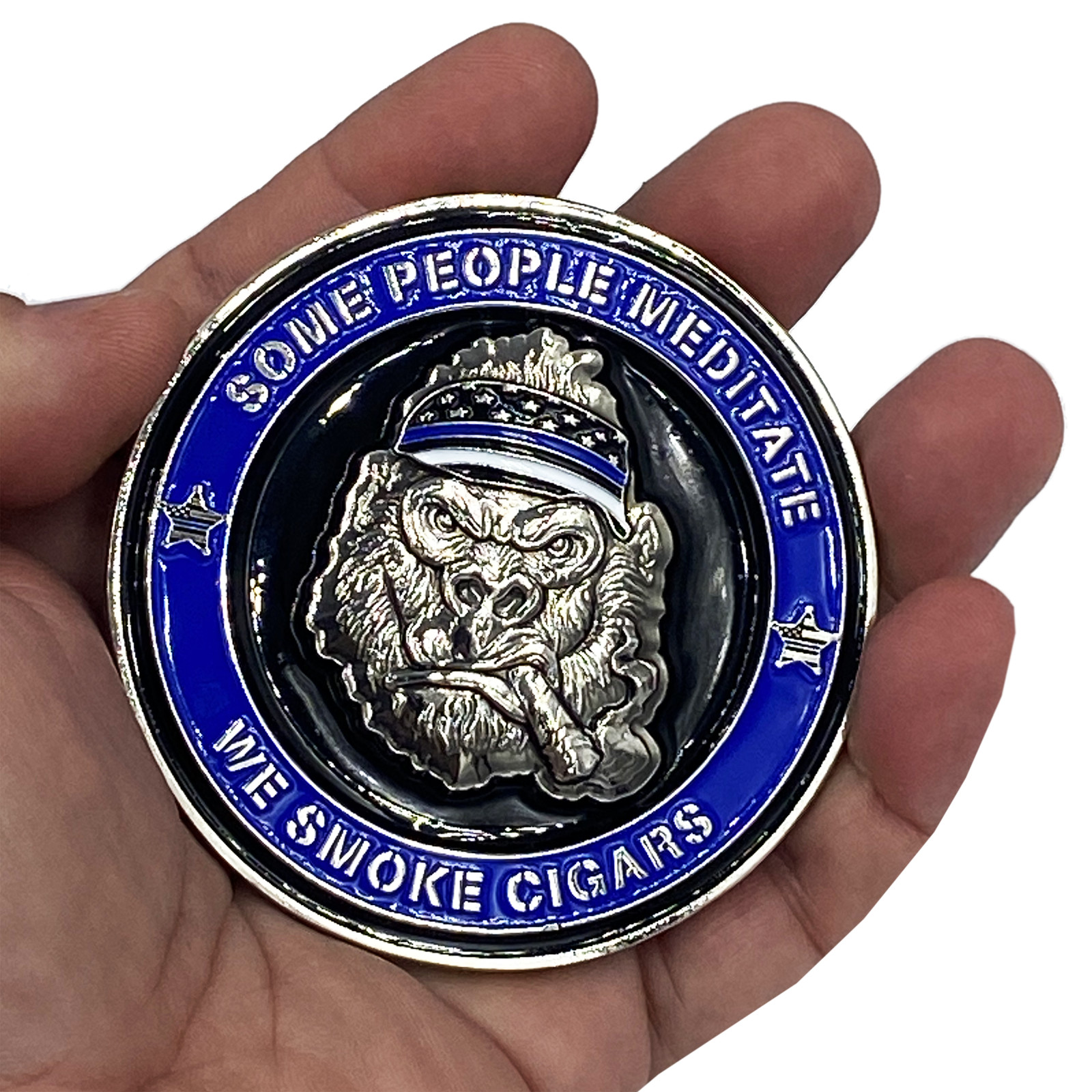 DL8-03 MTV Cribs Michael Strahan episode Tap Dat Ash Cigar Coin Challenge Coin S